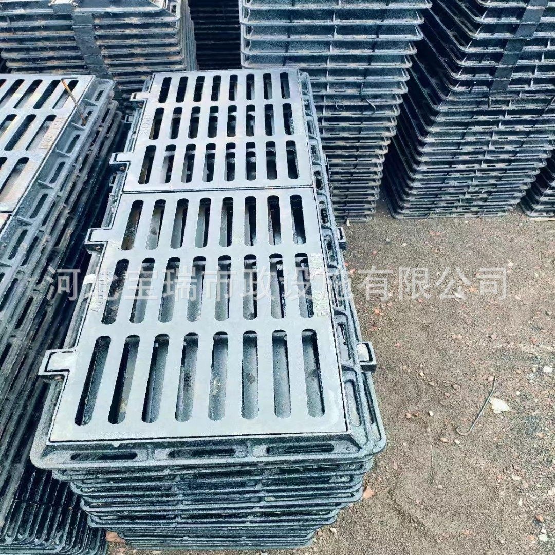 球墨铸铁双箅雨水口380*1450双套带座篦子平篦式偏沟雨水井,基础建材,排水沟槽/盖板,淘宝优惠券,粉丝福利购,淘宝优惠卷