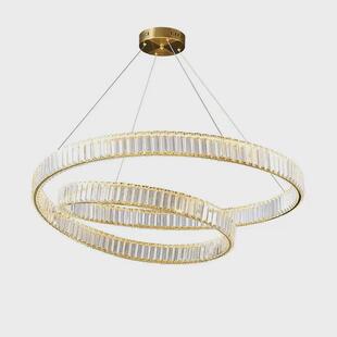 后现代轻奢吊灯美式简约客厅卧室餐厅设计师别墅酒店高档水晶吊灯