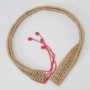 handpan手碟鼓编藤无忧鼓空灵鼓乐器麻绳空钢舌鼓色编织绳子边套