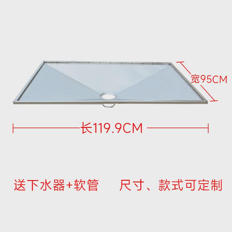 大牛不锈钢狗笼狗厕所漏斗托盘狗笼子底盘大型犬接尿盘接粪盘