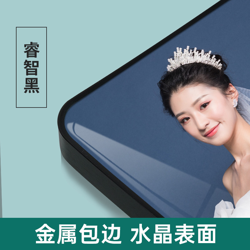 xei3相框摆台定制洗照片放大婚纱照做成挂墙水晶制作相片打印全