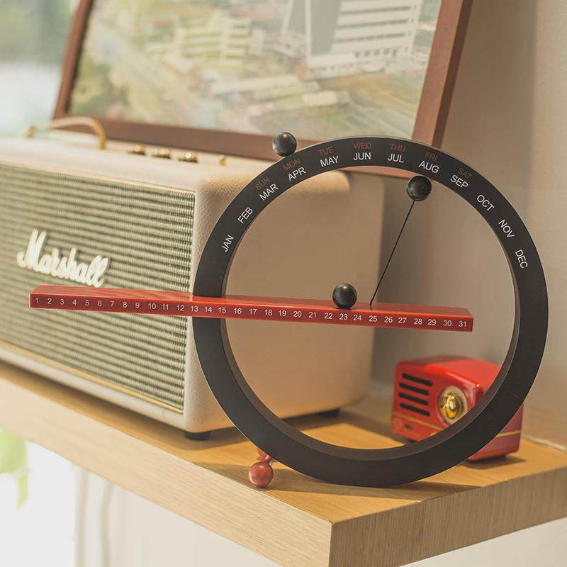 球手动万年历家居墙面装饰单位送礼办家用桌磁吸创意日历摆件,文具电教/文化用品/商务用品,台历,淘宝优惠券,粉丝福利购,淘宝优惠卷