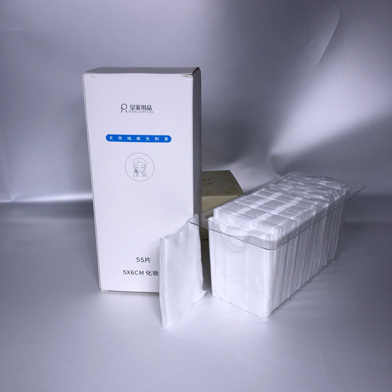 棉片自动按压式收纳盒壁挂卸妆棉盒子挂墙式卸妆巾化妆棉收纳防尘