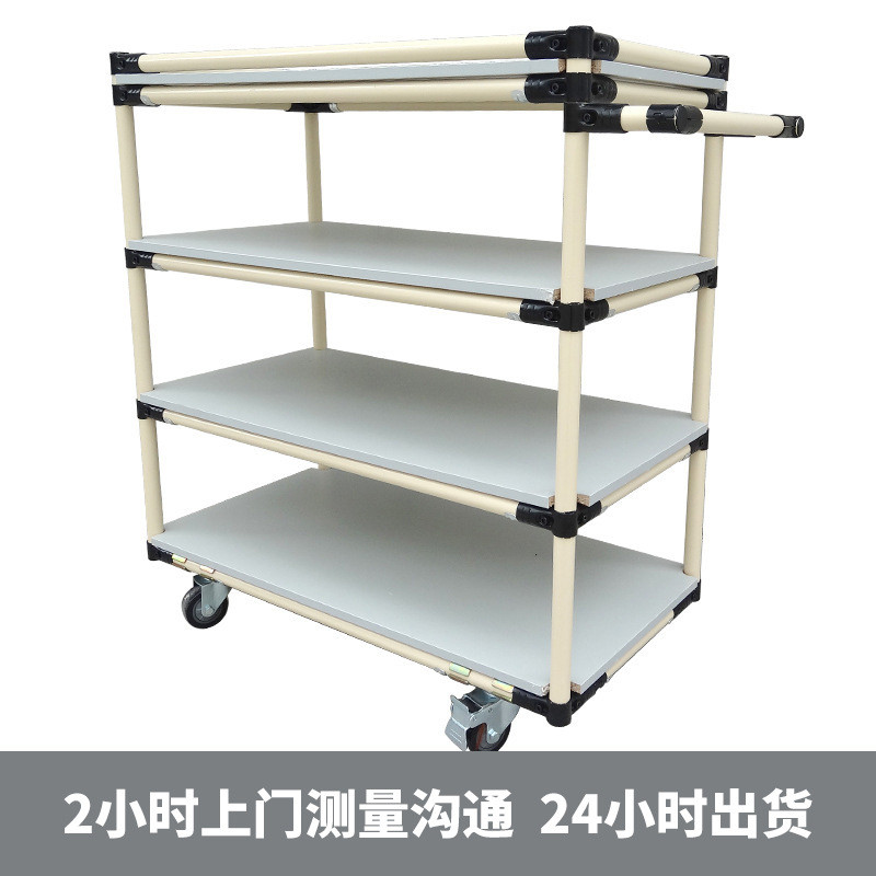 工厂周周转车防静电pcb周转竖式物流转车物料平板手推线棒推车