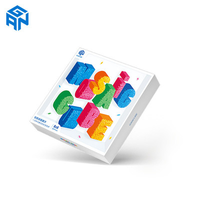 GAN马赛克拼图魔方创意拼搭益智积木6*6魔方10*10尺寸造型丰富