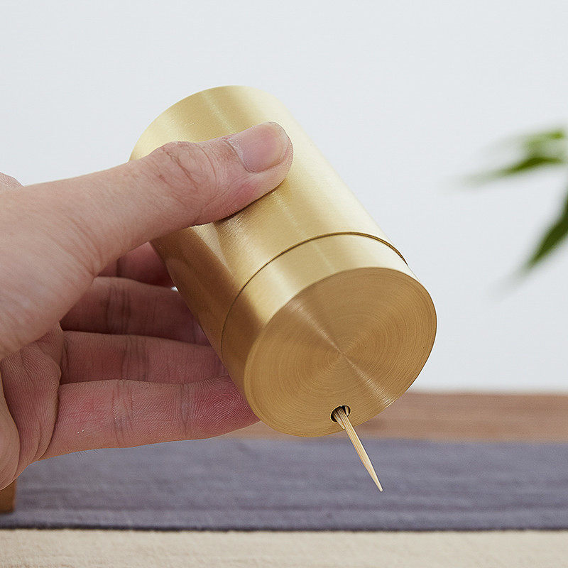 牙签筒牙签盒家用酒店小桶罐便携随身牙签牙签餐厅牙签筒