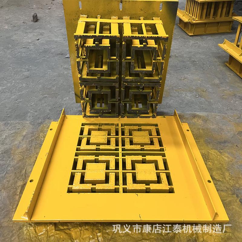 水泥彩砖模具砖砖机模具实心标砖模具异型植草机模具