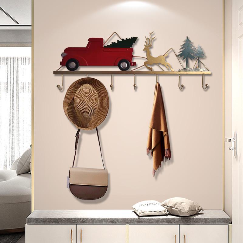 创意衣帽钩挂钩入门玄关造型入户挂衣架壁挂酒店墙上装饰挂钩批发