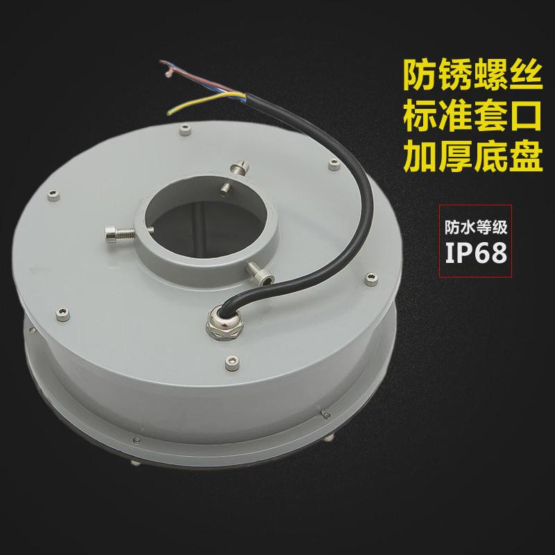 led喷泉灯6w9w12w中孔水底灯泳池水景灯涌泉七彩水池灯低压水下灯
