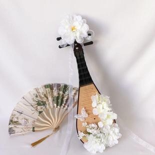 舞蹈专用仿真琵琶儿童成人飞天舞敦煌舞琵琶道具舞台演出道具琵琶