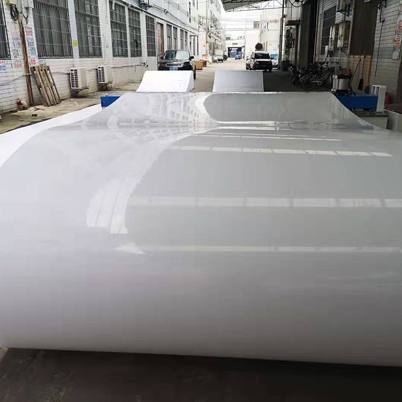 源头厂家pp塑料板焊接现场制作直径0.4米-20塑料板卷圆来图抽作米