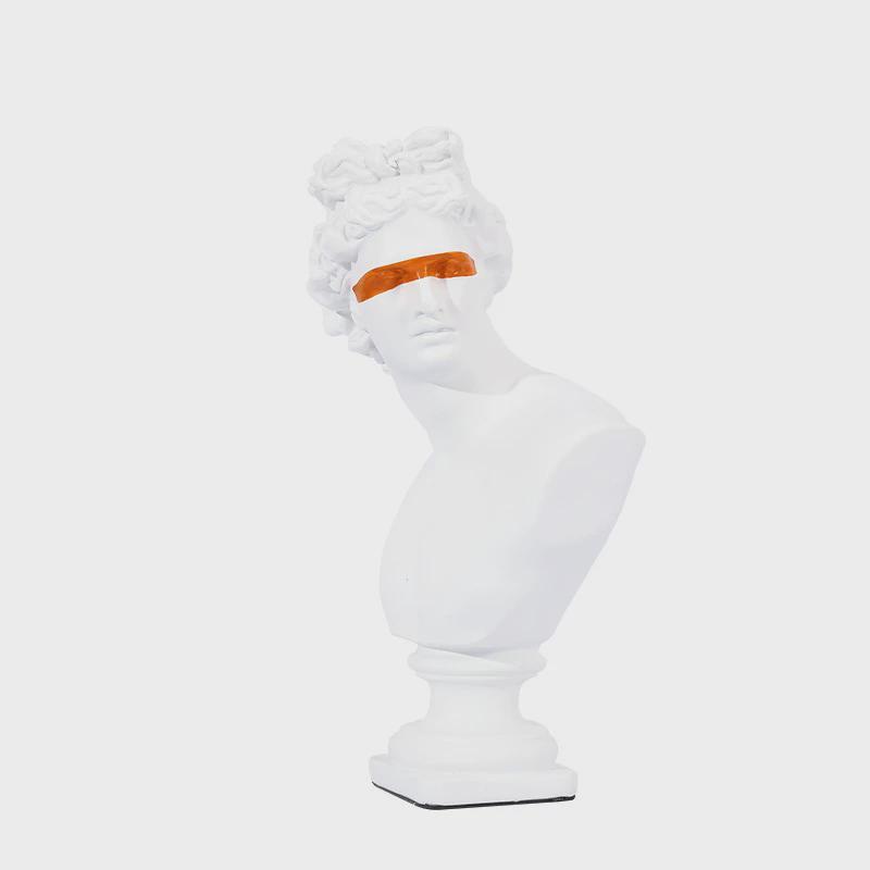 北欧客厅玄关树脂电视柜树脂雕塑装饰摆件现代简约办公室酒柜摆件