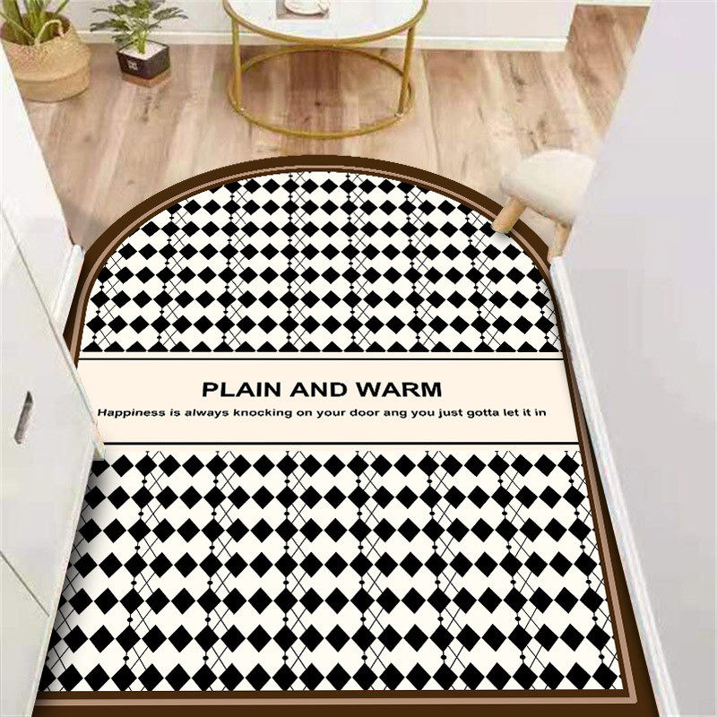 入户门地垫皮革免洗防油防水进门脚垫深色耐脏可擦洗大门口室内垫,居家布艺,家用脚垫,淘宝优惠券,粉丝福利购,淘宝优惠卷