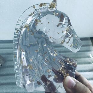 树脂工艺品摆件创意树脂工艺品客厅办公室电视柜马头装饰摆件树