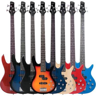 IRIN电贝司椴木四弦贝司bass4弦电贝斯初学入门专业演出摇滚乐器