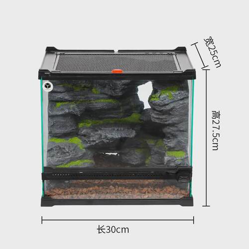 爬宠造景缸一体爬虫缸一物成景雨林爬宠缸爬宠景观缸沙漠爬缸