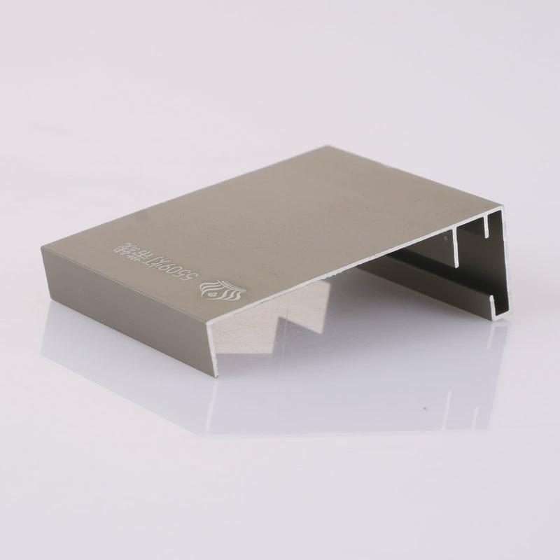 厂家0.50.8木饰面铝合金灯带踢脚线阴角阳角收边压边条