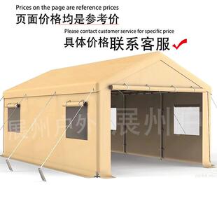 户外重型雨棚帐篷多功能大型车库住房汽车收容所顶篷车棚用于派对