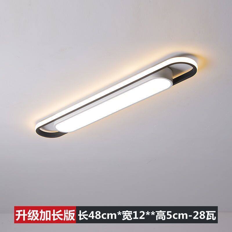 过道灯长方形灯led吸顶灯长条灯走廊灯衣帽间简约现代阳台灯新款