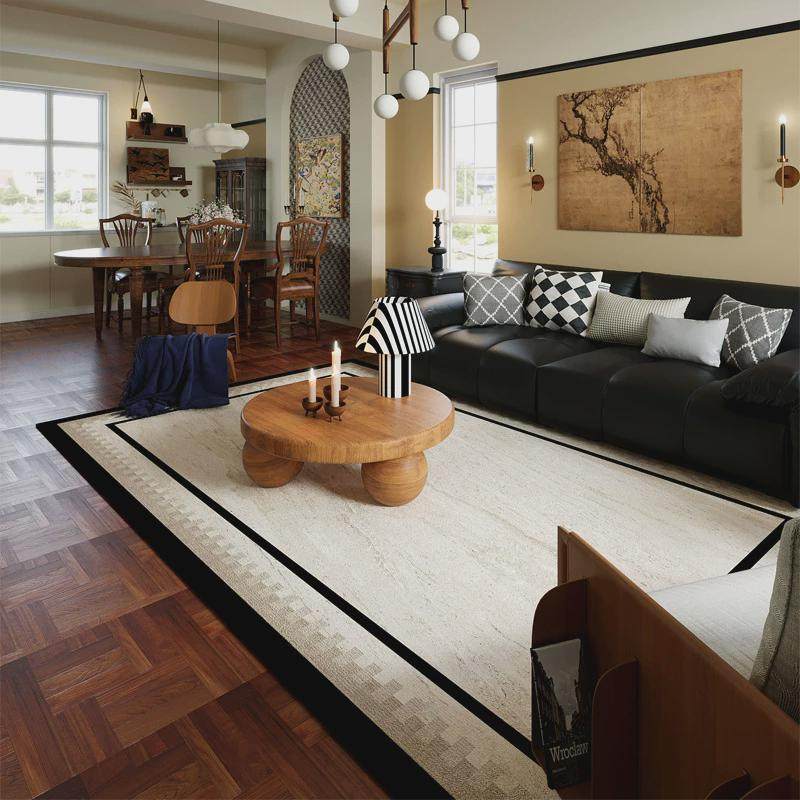 地毯客厅法式中古新款地垫卧室沙发防水免洗复古轻奢高级美式垫子,居家布艺,地毯,淘宝优惠券,粉丝福利购,淘宝优惠卷