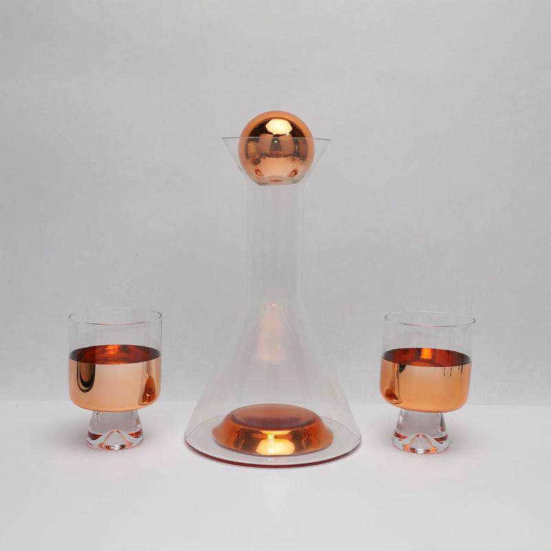 现代简约轻奢红酒醒酒具摆件客厅餐厅酒柜样板间醒酒器装饰品摆设