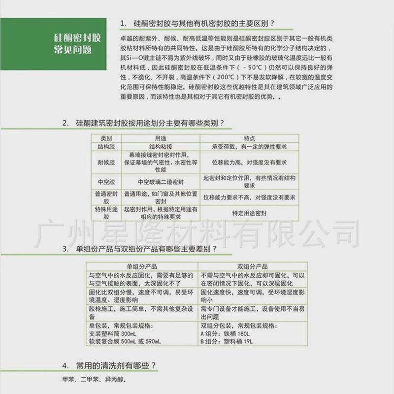 耐外墙玻璃胶整箱批發白云ss511b幕墙候阳光房工程防水防晒密封胶