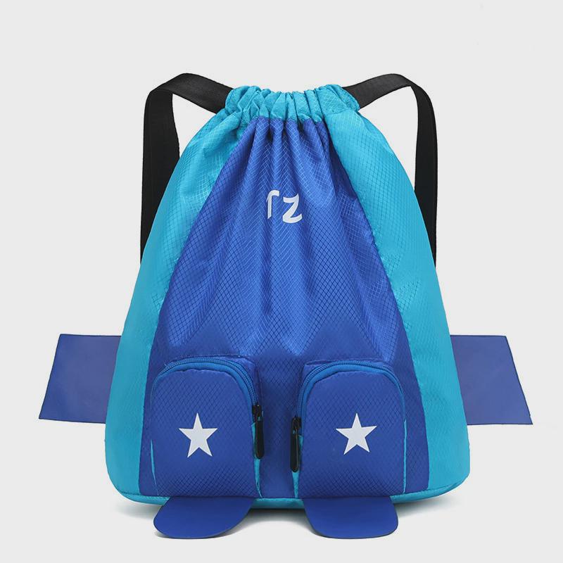 大容量防水收纳包束口包干湿分离包男女儿童游泳馆双肩儿童沙滩包