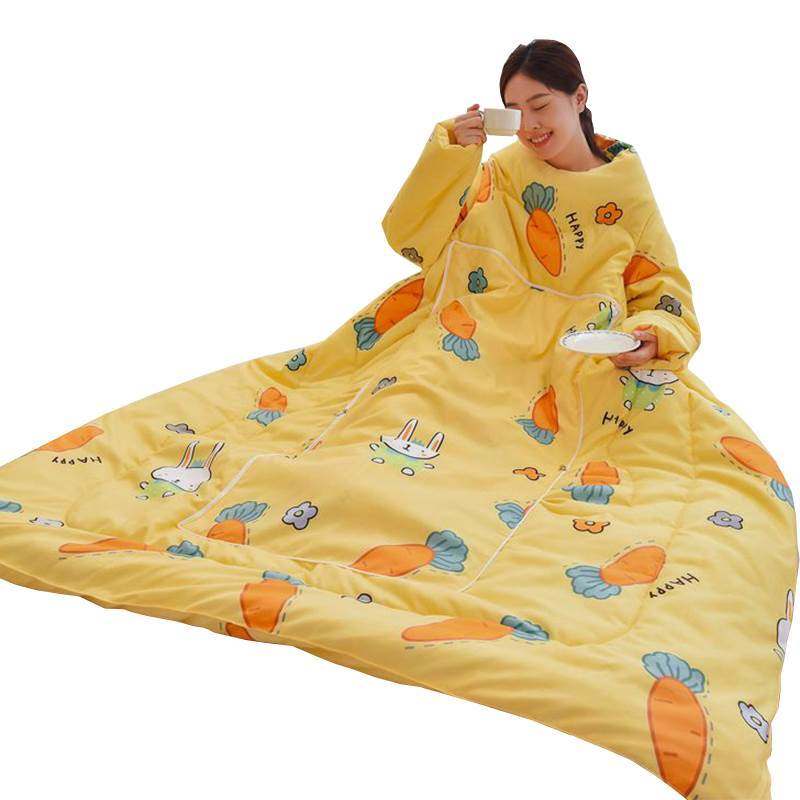 2025新款抱枕被子两用多功能懒人被午休可穿带袖子保暖防踢被车载,居家布艺,抱枕被,淘宝优惠券,粉丝福利购,淘宝优惠卷
