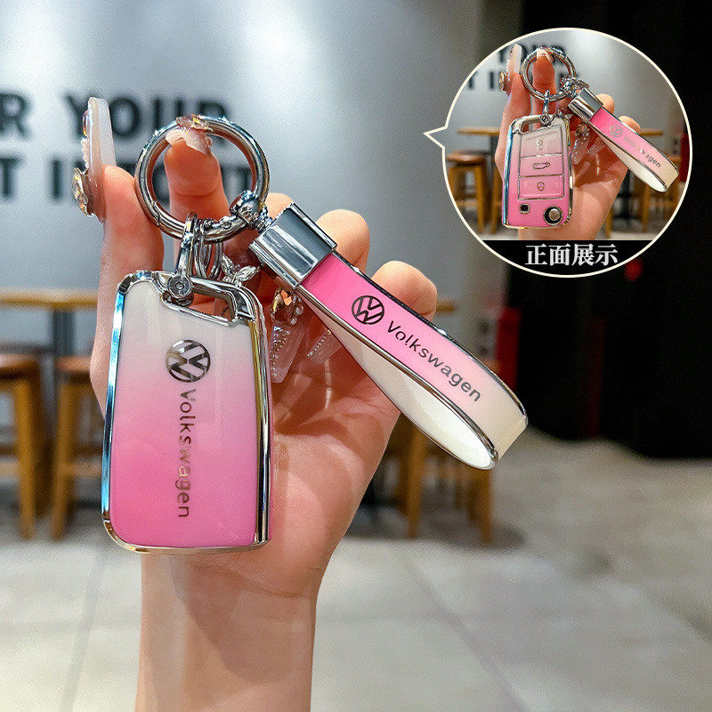 适用24款大众id3汽车钥匙套id4x壳高尔夫8扣揽巡揽境速腾凌渡l包,汽车用品/电子/清洗/改装,车用钥匙包,淘宝优惠券,粉丝福利购,淘宝优惠卷