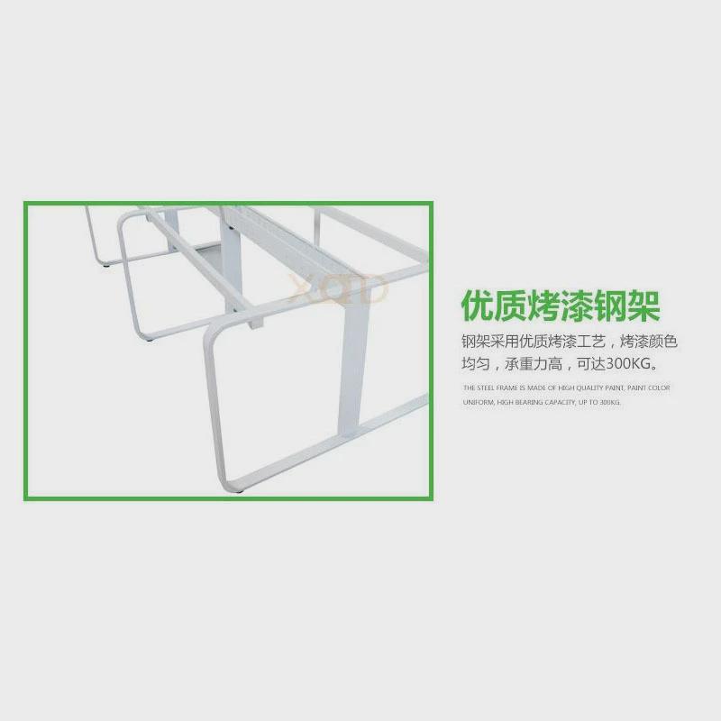 可定制铁艺五金配件桌脚职员台桌架金属会议台桌腿加厚餐桌腿办公