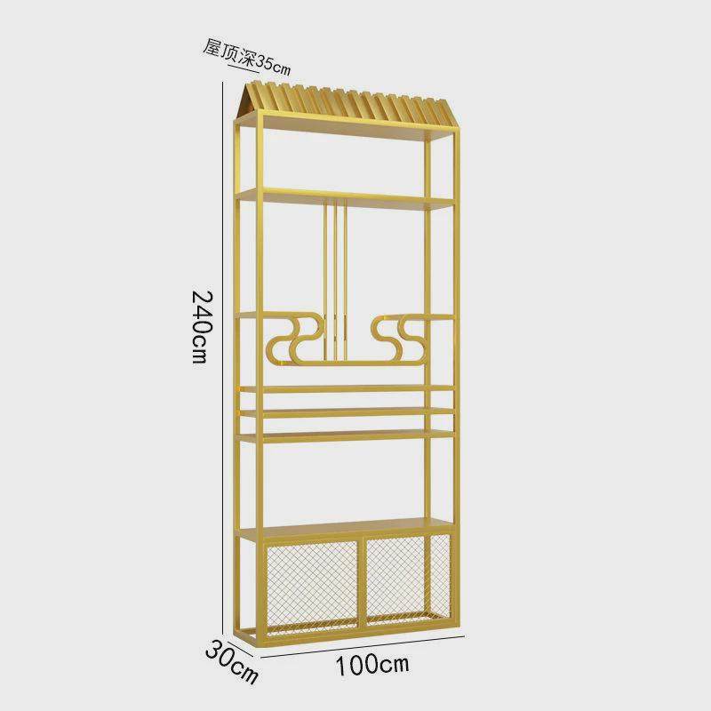 红酒柜展示架商用酒柜展示柜酒庄落地红酒架新中式铁艺白酒柜,住宅家具,餐边柜,淘宝优惠券,粉丝福利购,淘宝优惠卷