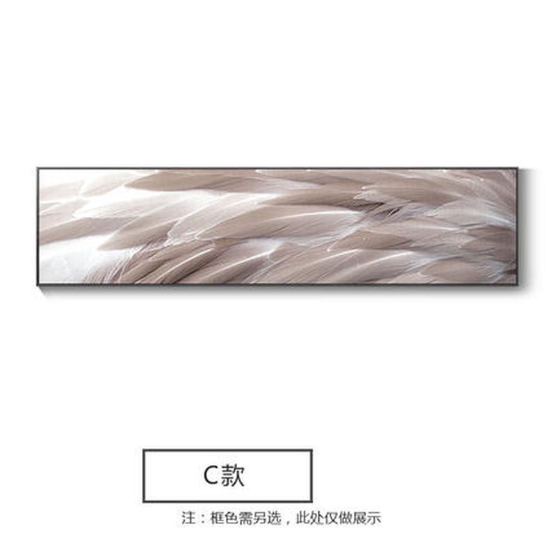 现代北欧背景墙壁画清新淡雅温馨卧室床头挂画客厅沙发酒店装饰画图片