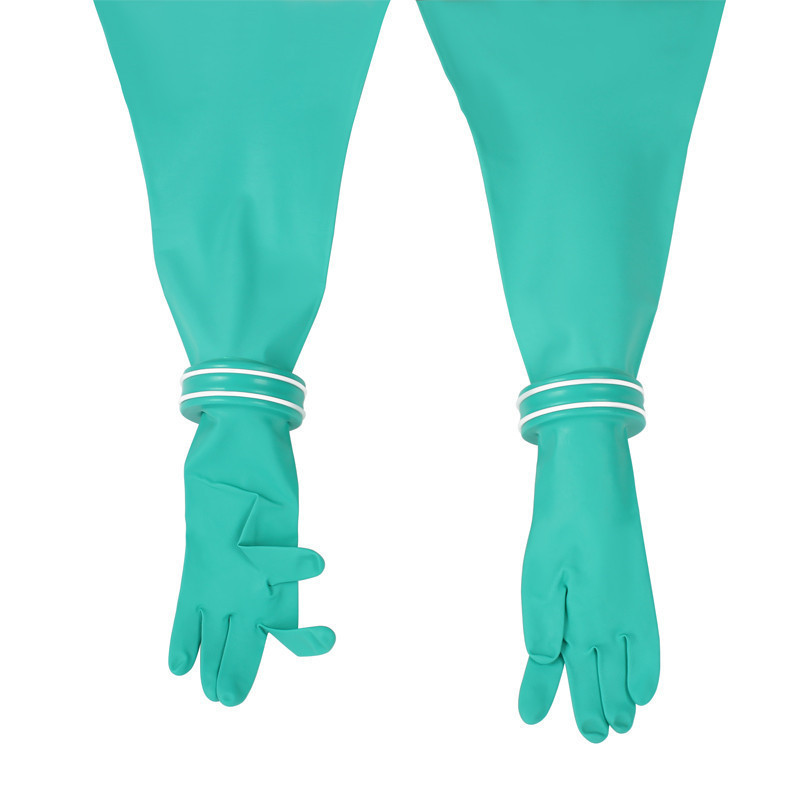 热销灌装机手套法兰椭圆箱7寸8寸10寸8y-0.8mm丁晴橡胶手套工厂直