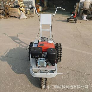 小区冷喷划线机停车位油漆冷喷画线机物业手推式电动汽油划线机