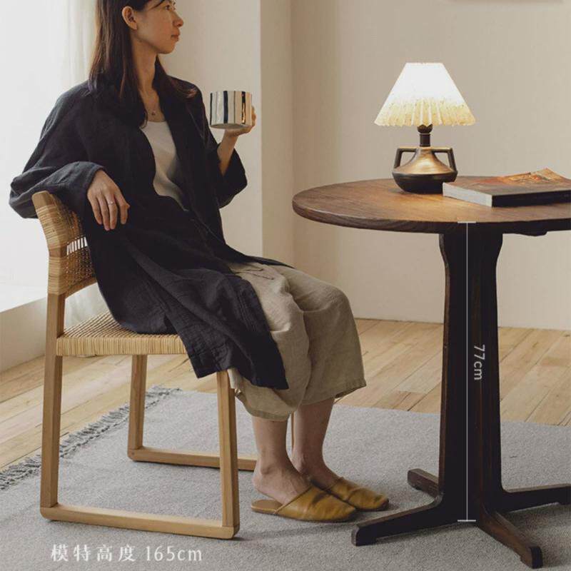 美式小边几茶几复古卧室客厅托盘沙发旁落地摆件床头高级感装饰品