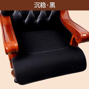 老板椅大班椅坐垫办公室椅垫透气防滑麻坐垫皮转椅坐垫子 四季