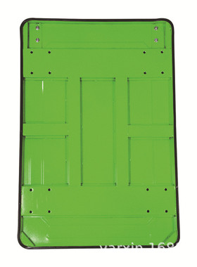 定制绿色折叠快递家用平板推车仓库专用搬运车手推车分拣小推车