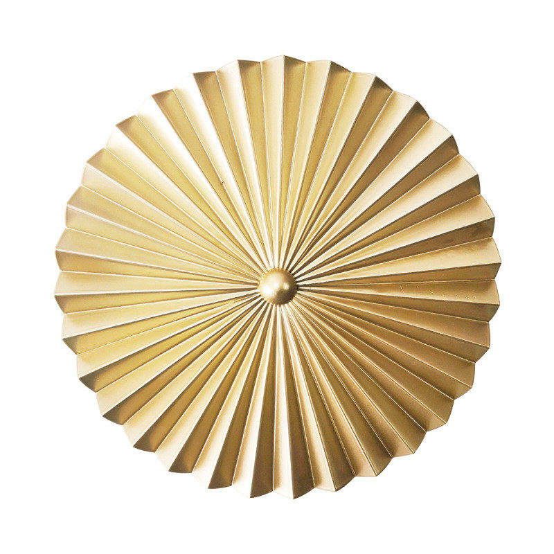 铁艺新款客厅折扇壁饰金属轻奢墙面现代沙发背景墙装饰挂件工艺品,家居饰品,壁饰,淘宝优惠券,粉丝福利购,淘宝优惠卷