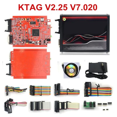欧版园壳V7.020KTAGOBD2带有红色PCB没有令牌限制在线版本固件