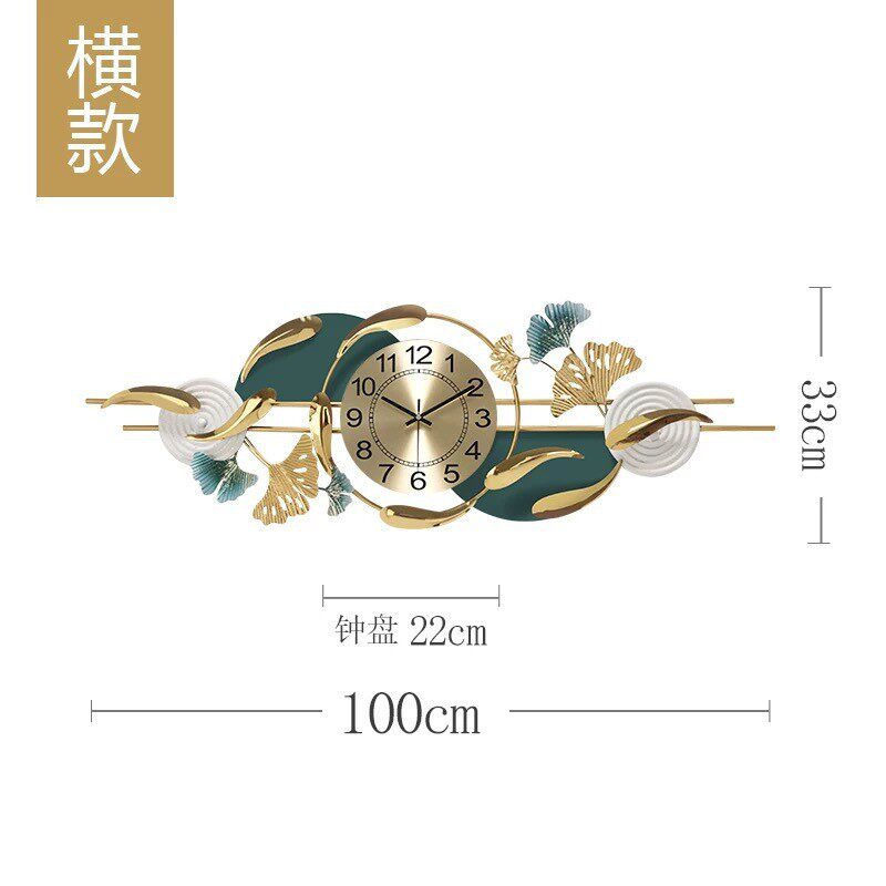 美式复古挂钟创意客厅餐厅挂表简约时钟挂饰壁饰卧室石英钟表