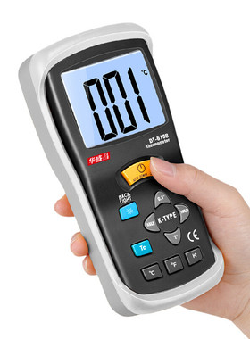 CEM华盛昌温度计DT-610B/612/613/3891G/8891E单双四通道测温仪表