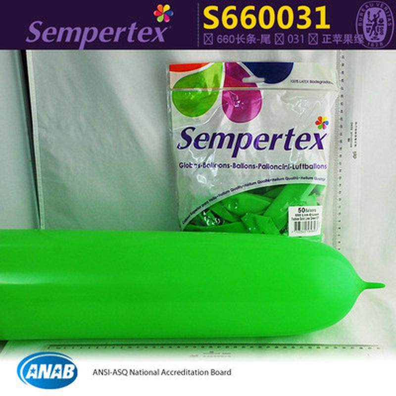 哥伦比亚sempertex进口长条气球多色加厚魔术气球哥球660整包价