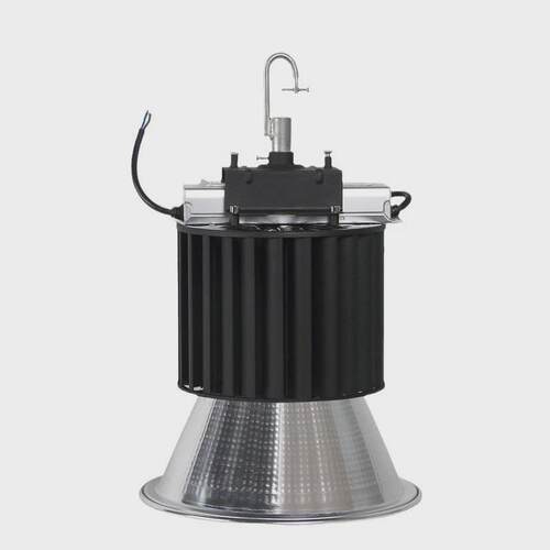 LED铜管工矿灯200W高棚灯厂房车间工业照明吊灯体育馆热管工矿灯