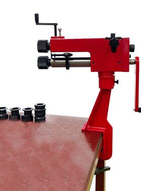 rm08手摇小型辘线机工业滚珠机金属旋转机械6模具标准套操作简单