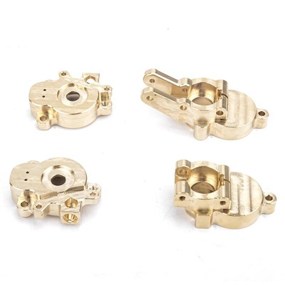 易控YK4106 4107 攀爬车1/10 升级件C座 黄铜转向杯 后轴座配重