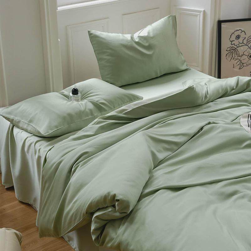莱赛尔60支兰精天丝四件套夏季凉感被套床单丝滑裸睡拼色床上用品,床上用品,床品套件/四件套/多件套,淘宝优惠券,粉丝福利购,淘宝优惠卷