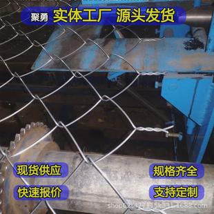 镀锌勾花网边坡支护喷浆网煤矿防护菱形网养殖围栏圈地包塑铁丝网