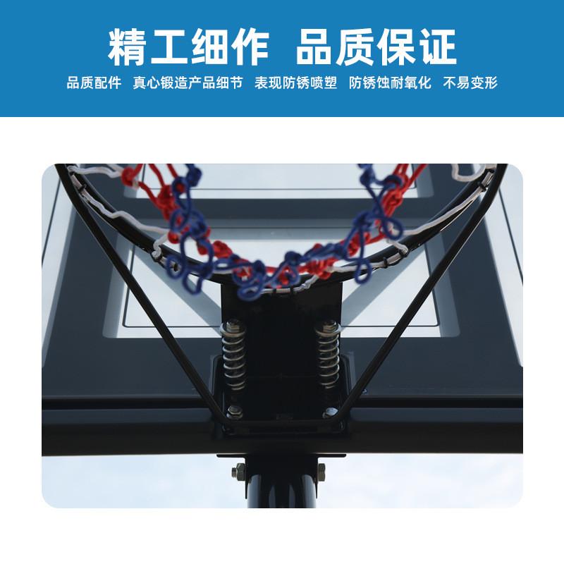 篮球架加工定制户外标准尺寸篮球圈壁挂式篮筐训练户外实心投篮框
