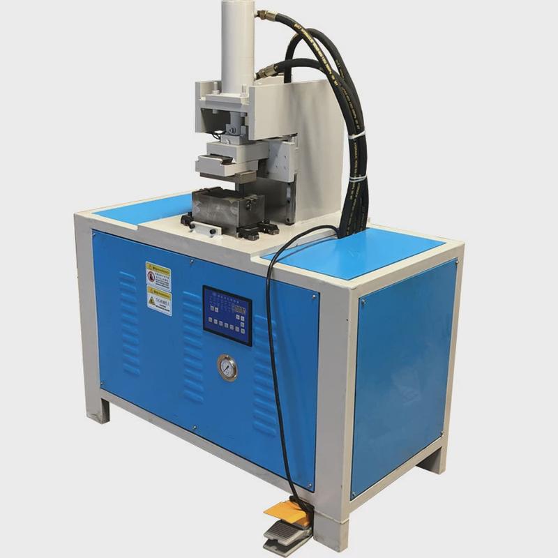 直供厂家不锈钢角铁冲孔机生产线数控角钢法兰切角机