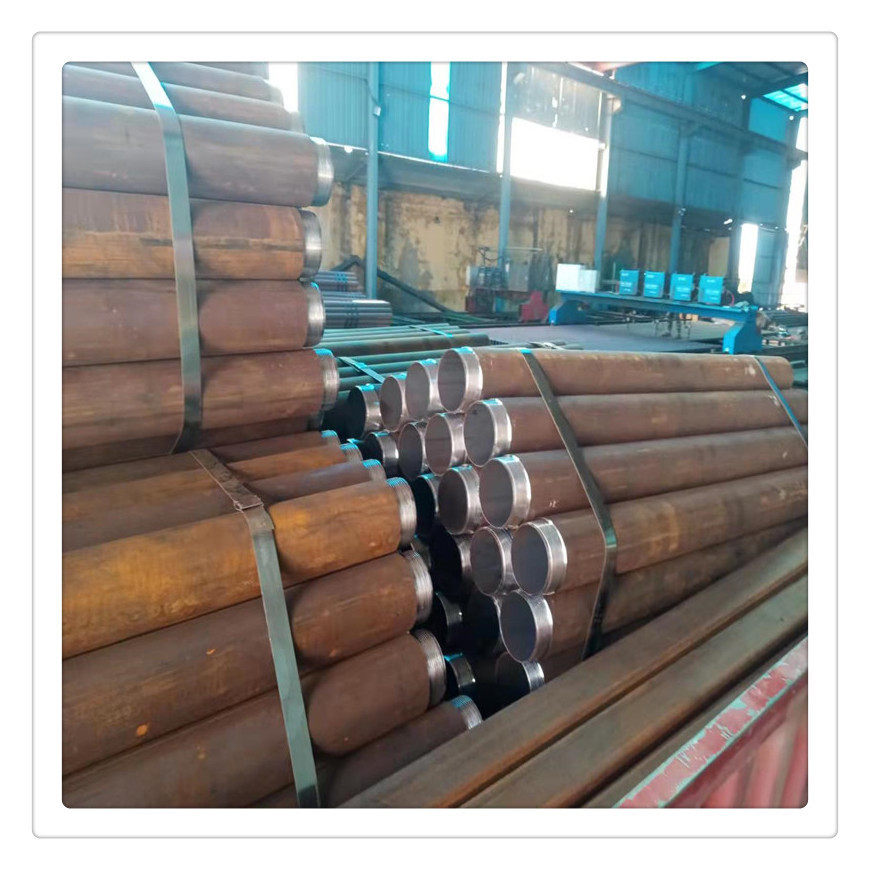 注浆管108*6注浆厂家108大管棚管注浆钢花管车丝127导向管管